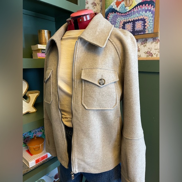 Avec Les Filles Jacket Coat Size Large - Picture 6 of 7